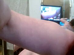 Pretty fat redhead british milf pussy pounded while dirty talking to caller