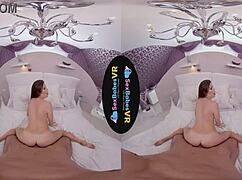 i'm pleasuring casie from sexbabesvr in this hot pov pussy ride