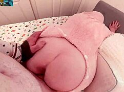 Stepsister Tempts Stepbrother for Secret Fuck Before Trick-or-Treating