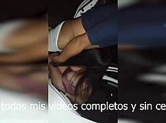 Dogging slut bends for neighbor's huge cock creampie while cuck hubby watches!