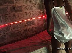 hey babe watch this ebony cutie blow and vibe her tight pussy