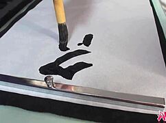 Does Japanese Enka Shimizu Moan Louder Writing While Vibrator Fills Her Wet Pussy?