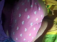 Desi Bhabi Salwar Hugs Her Tempting Big Ass