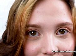 Petite teen's first BBC hammers her tight holes