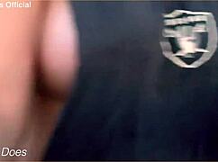 Wifey Flashes Massive Tits on Street Dare!