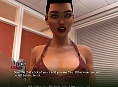 rina faces alternative punishment from monster cock ending in big cumshot