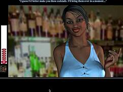 in tara 2's hotel ending 31 she joins zayna in sauna shaving her redhead big tits pussy for fuck