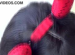 she drops by friend's place craving cock