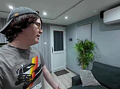 curvy nerd small waist tempts mmf casting audition