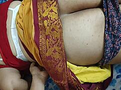 Desi Bhabi Salwar Hugs Her Tempting Big Ass