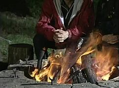 Gypsy queen takes outdoor doggystyle pounding, cumshot facial finale