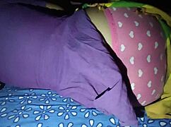 Desi Bhabi Salwar Hugs Her Tempting Big Ass