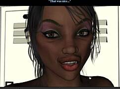 in tara 2's hotel ending 31 she joins zayna in sauna shaving her redhead big tits pussy for fuck