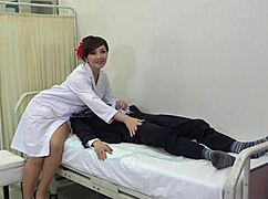 heart pounding as nympho teacher fingers ass and pegs with strapon