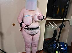 Roleplay tit play with curious fern in slow motion consensual acts