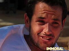 outside under the sun the delightful chubby brunette milf luna star with huge tits gushes in her experienced fucking adventure