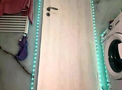 squirting hard while i finger my pink teen pussy 💦😩