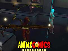 SPIDER-MAN Pounds That Hot Prostitute Comic Monster Style!!