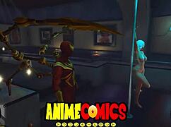 SPIDER-MAN Pounds That Hot Prostitute Comic Monster Style!!