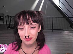 Stepdaughter Anna Starr begs daddy for anal creampie to seal the deal slutty