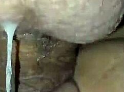 wanna see this monster cock bareback her big wet pussy close-up pounding?