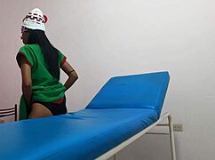 I'm Dressed As Goblin Woman In Massage Parlor Waiting For Boyfriend Fuck With Dildo!