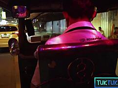 yo, this tiny filipina blonde milf got picked up bent over for amateur doggystyle sex 😏🍑