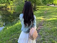 my friend sneaks up with that toy from flirtwithsb makin me cum hard right there in public on the street