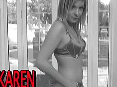 karen and kelle marie lick each others juicy cunts kitchen counter 😋👅