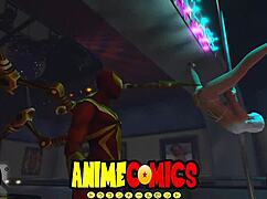 SPIDER-MAN Pounds That Hot Prostitute Comic Monster Style!!