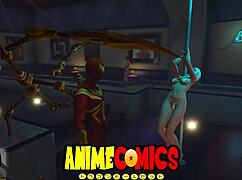 SPIDER-MAN Pounds That Hot Prostitute Comic Monster Style!!