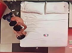 hidden ceiling cam catches my regal wife fucking in front of hubby