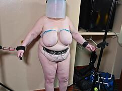 Roleplay tit play with curious fern in slow motion consensual acts