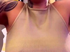 damn, didn't notice my shirt went see-through sweaty at the gym, total tease