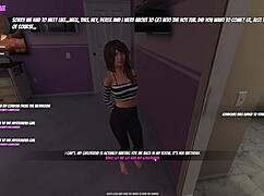 ashley's swinger birthday house party game unfolds