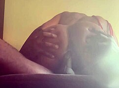 Ever seen her juicy ebony ass bounce wildly on that huge black cock?