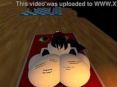 mysterious fat ass whore takes risky breeding in roblox fantasy