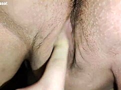 plump brazilian bbw humps pillow then rides cock with big hairy pussy