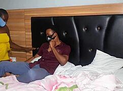 big ebony ass bent over for my bbc cowgirl ride after lockdown pickup turns into hard doggystyle tits bouncing fuck