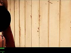 Piper ohnutá šukaná cowgirl doggy v příběhu s plundřákem