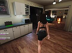 ashley's swinger birthday house party game unfolds