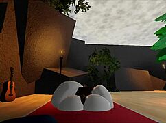 mysterious fat ass whore takes risky breeding in roblox fantasy