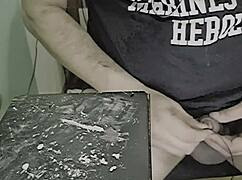 ezsosa's curvy bedroom flashing leads to crazy solo cock masturbation