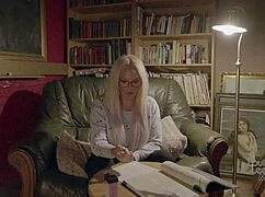 louise lee plays geeky ttrpg girl at the desk getting horny bending over for anal toys doggystyle and cowgirl rides