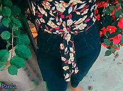 Offering Cash to Street Big Ass Beauties for Wild Cowgirl Creampie