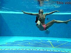 Sazan Cheharda's Naked Pool Tease Swims Seductively