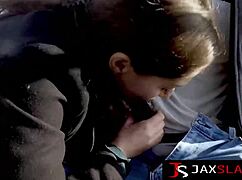 Tina Kay teases Jax Slayher's monster bbc on ferris wheel