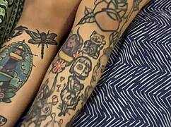 day 3 letting stepbro play with my wet panties pussy