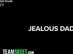 stepdaughter's huge breeding fetish drives stepdad to fill her with creampie pov