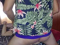 What if hot petite blonde's licked pussy ends in deep creampie?